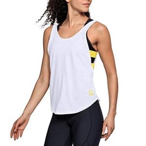 Under Armour UA Side Strap Tank in White